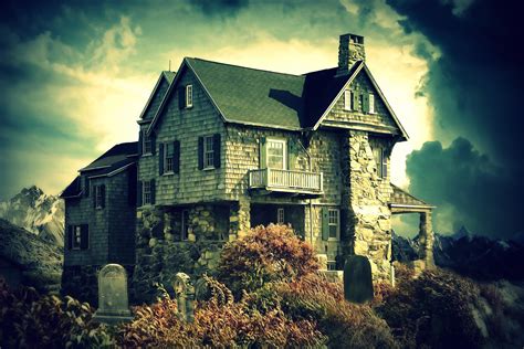 the haunted house